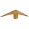 Ekena Millwork Bellingham Rough Sawn Timber Gable Bracket, Western Red Cedar, 48"W x 8"H x 4"D x 4"F, 4/12 Pitch GBW048X08X0404BEL00RWR - alternate 5
